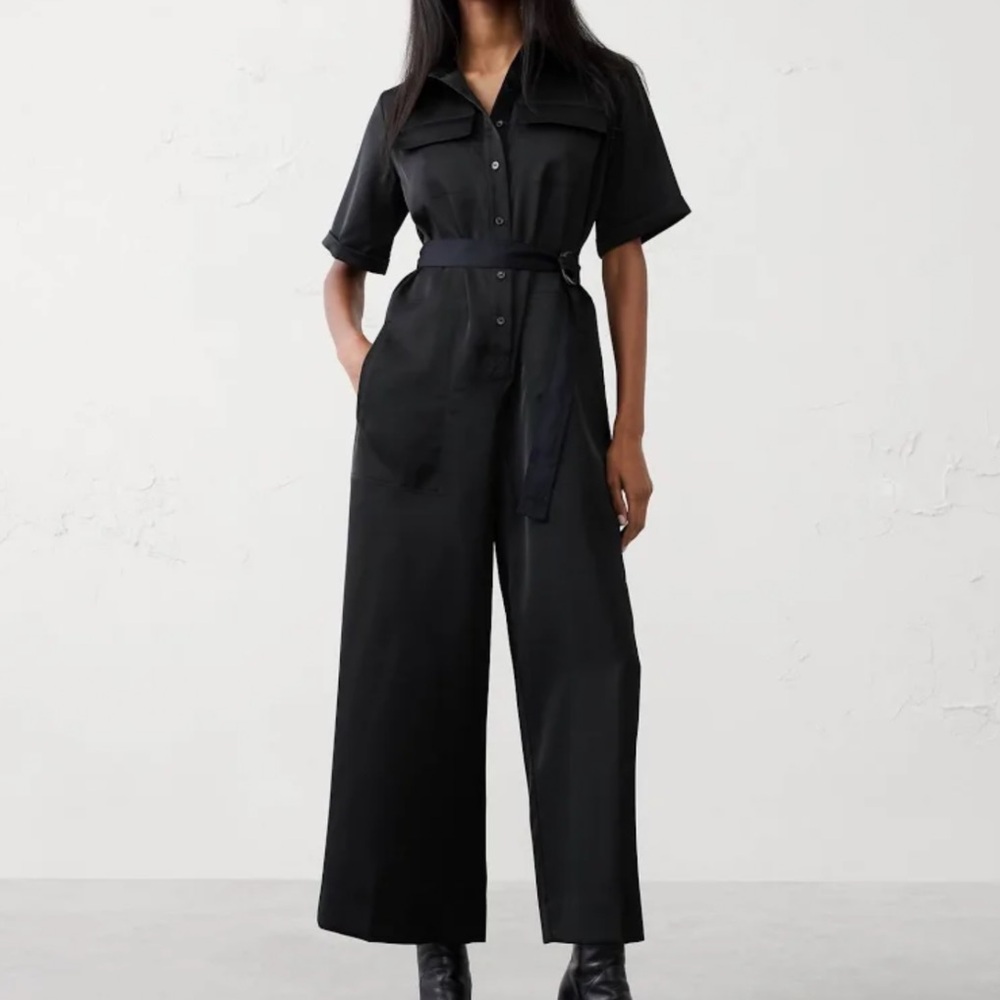 Banana Republic Black Wide Leg Jumpsuit